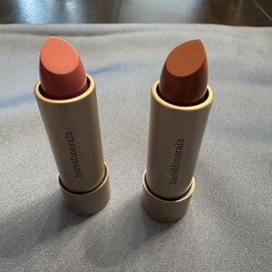 bareMinerals Lipstick Set - Coral and Cocoa Hues